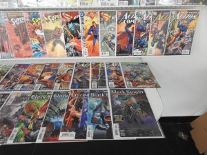 Huge Lot 150+ Comics W/ Action Comics Starring Superman,  Black Knight Avg VF+!!