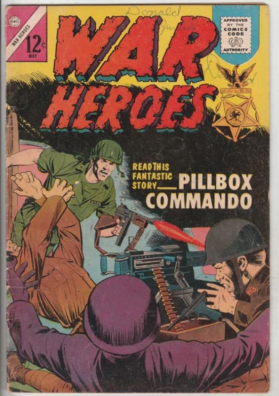 War Heroes #8 (May-64) VG Affordable-Grade Marines