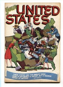 Your United States #1 - 1946 - Lloyd Jaquet Studios - FN - comic book