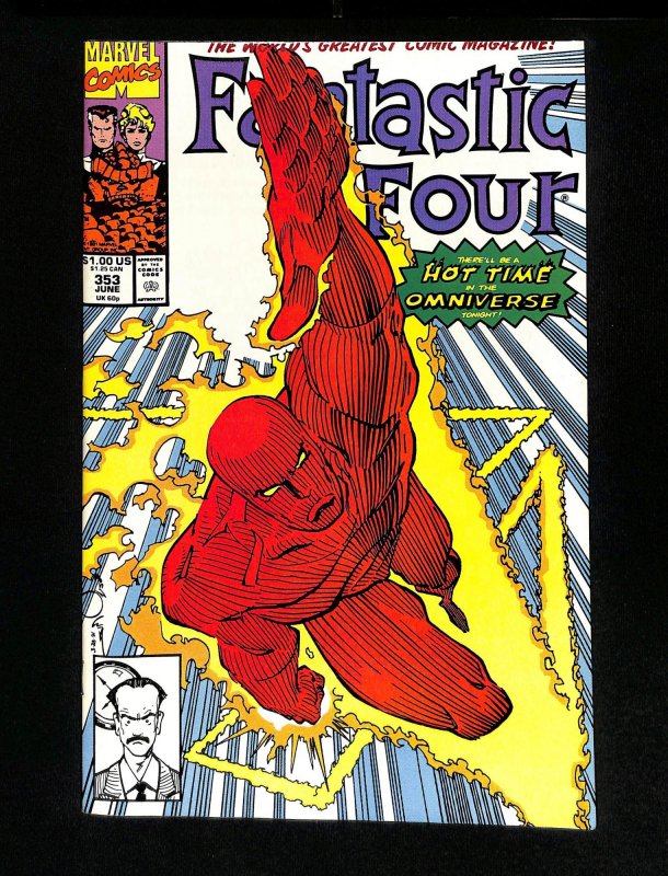 Fantastic Four #353 1st Appearance Mobius!