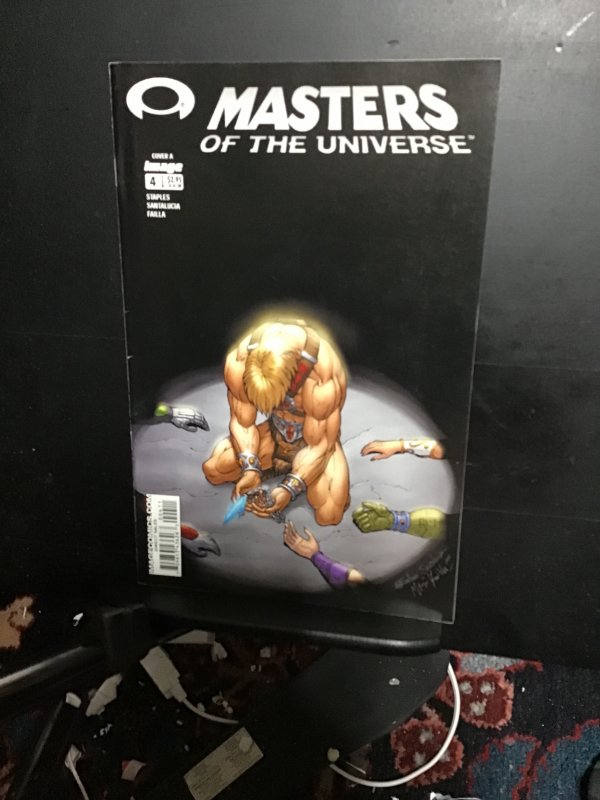 Masters of the Universe #4 A  (2003) high-grade he-man, Skeletor covers! NM-