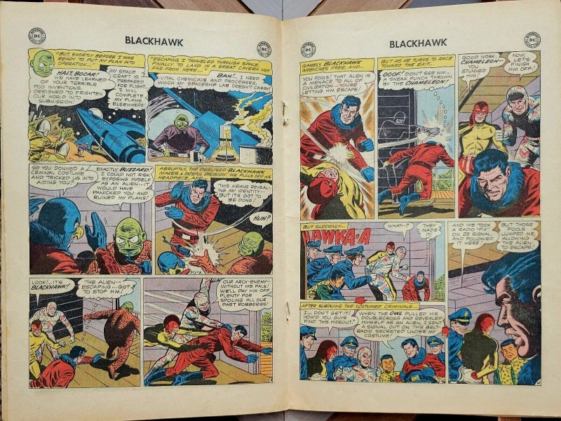 BLACKHAWK #165 VG (DC 1961) OWL Anti-Blackhawk League DICK DILLIN 10-cent Cover
