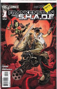 Frankenstein, Agent of S.H.A.D.E. #1 Second Print Cover (2011) Resurrection Man