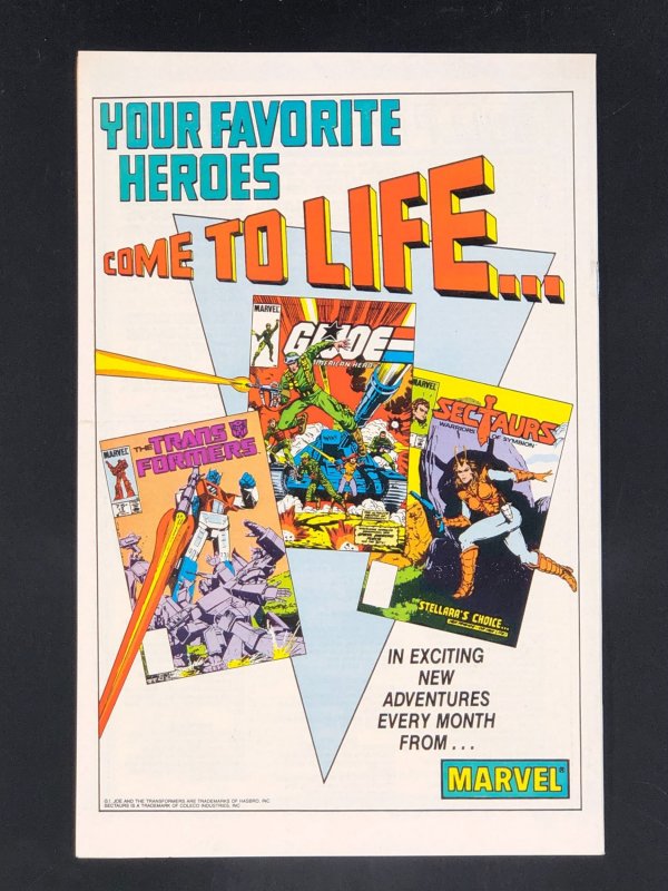 The Vision and the Scarlet Witch #6 (1986) NM-