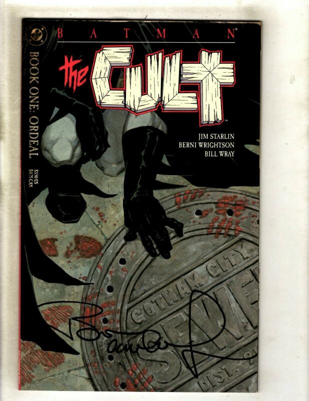 Batman: The Cult Vol 1 Ordeal DC Comic Book TPB SIGNED Berni Wrightson J372