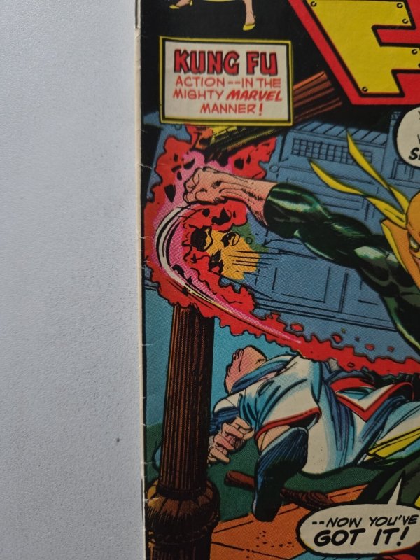 1974 MARVEL PREMIERE #15 IRON FIST ORIGIN & 1st APPEARANCE - Missing Stamp