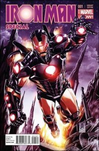 Iron Man Special 1-B Mark Brooks Connecting Cover VF/NM