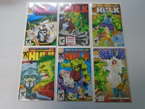 Incredible Hulk lot 46 different from #350-400 avg 8.0 VF (1988-92 1st Series)