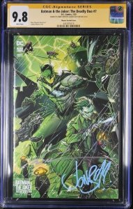 Batman & The joker:The Deadly Duo (2023) #7 (CGC 9.8 SS) Signed Meyers*Silvestri