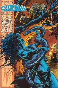 Shadowman #33 VF ; Valiant | Snake Cover