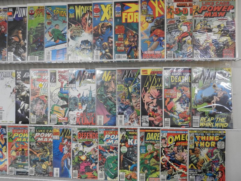 Huge Lot of 120+ Comics W/ Daredevil, Spider-Man, X-Men+ Avg VF- Condition