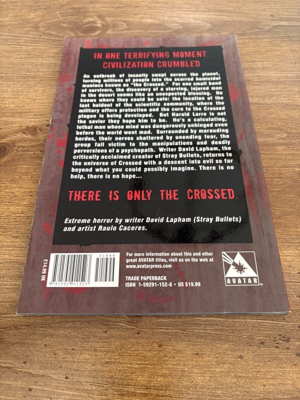 Crossed Psychopath Vol. # 3 TPB Graphic Novel Comic Book Avatar Press 7 J285