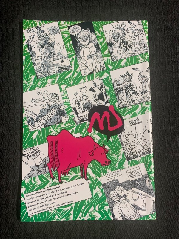 1990 AMAZING HEROES Comic Magazine #185 FN 6.0 Neil Gaiman Sandman Issue