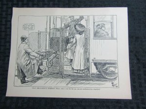 1910 YESTERDAYS Comic Strip by Frank King 10x7 pg.46 FN 6.0 RUN FOR THE TRAIN