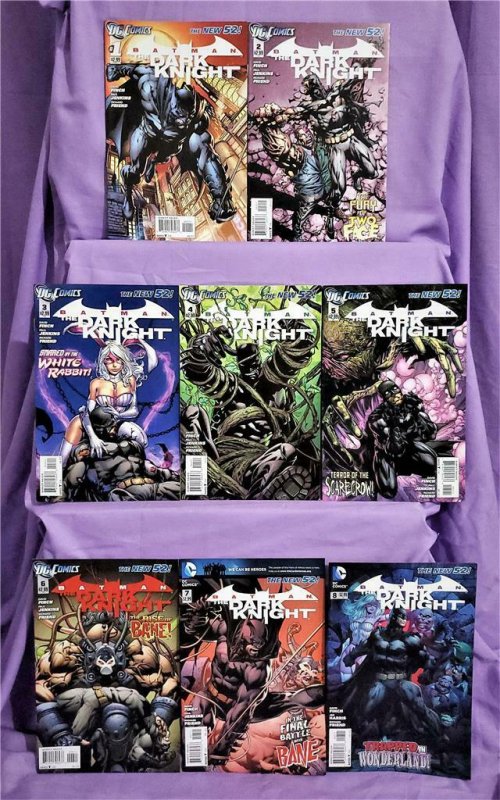 DC New 52 BATMAN THE DARK KNIGHT #1 - 8 Paul Jenkins David Finch (DC, 2011)!