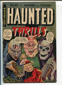 Haunted Thrills #11 1953-Ajax-Nazi terror-pre-code horror-skeleton-demons-G+