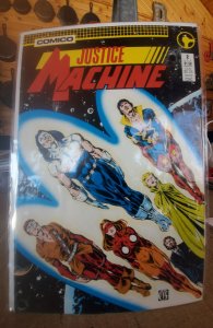 Justice Machine #2 Newsstand Edition (1987)
