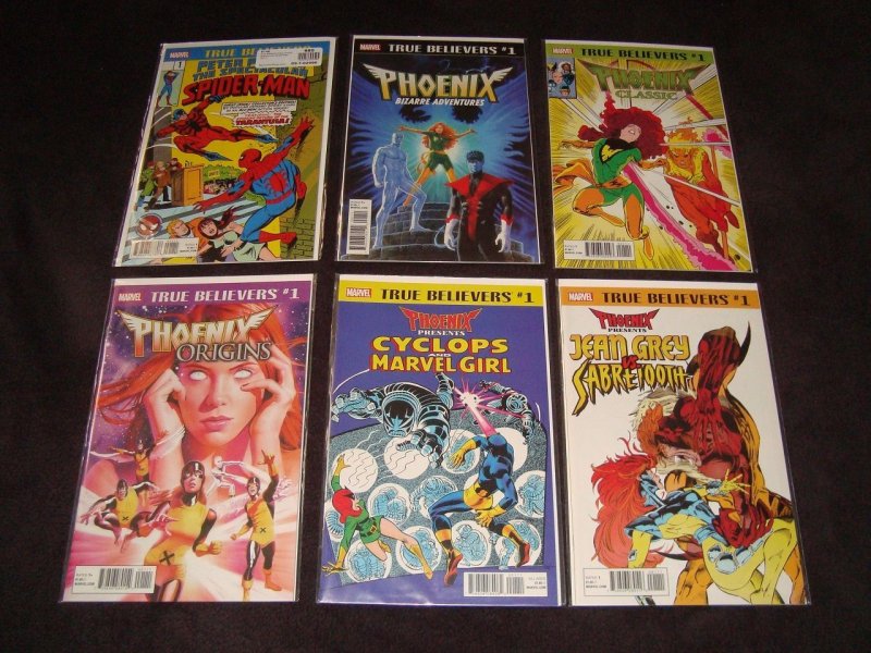 LARGE MIXED LOT OF 42 TRUE BELIEVERS MARVEL REPRINTS (2017-2020)
