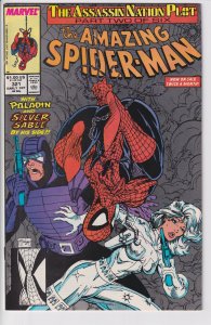 AMAZING SPIDER-MAN #321 (Oct 1989) NM- 9.2 white!