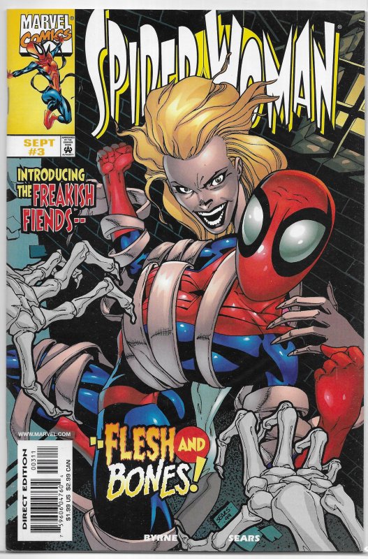 Spider-Woman (vol. 3, 1999) # 3 FN Byrne/Sears