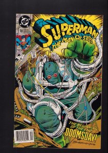 Superman: Man Of Steel #18 - SIGNED BY LOUISE SIMONSON! (6.0) 1992