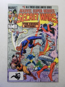 Marvel Super Heroes Secret Wars #3 (1984) FN+ Condition!