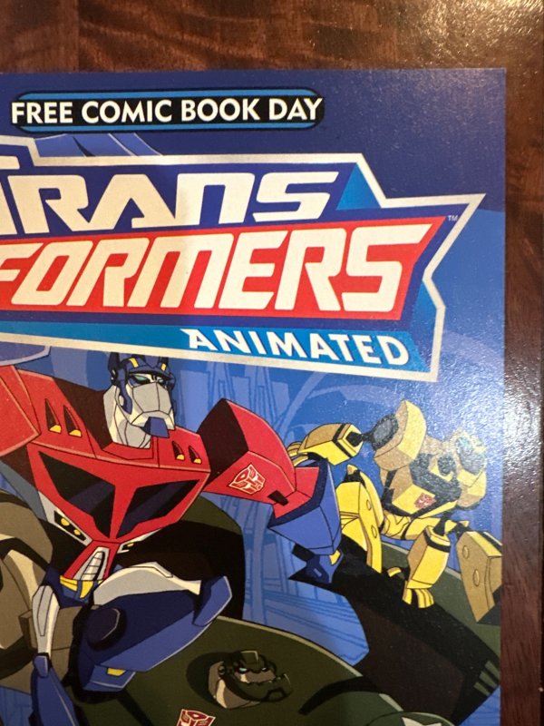 Transformers Animated Free Comic Book Day (2008)