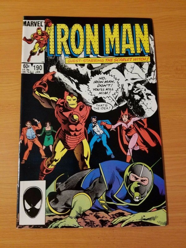 Iron Man #190 Direct Market Edition ~ NEAR MINT NM ~ 1985 MARVEL COMICS