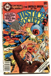 DC Special #29-JLA origin-HITLER cover COMIC BOOK 
