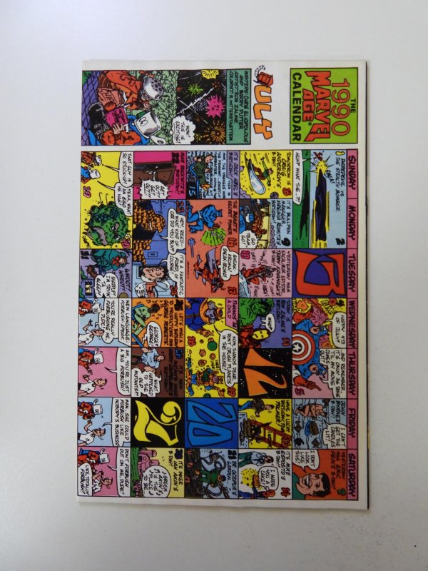 Marvel Age #91 Direct Edition (1990) VF condition