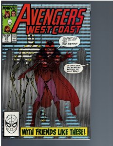 Avengers West Coast #47 (1989)