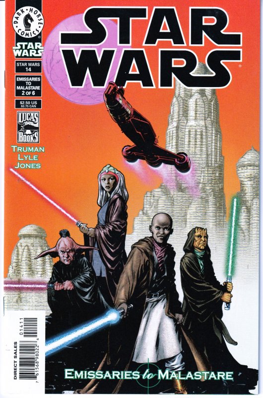 Star Wars - Republic # 13,14,15,16,17,18  Emissaries to Malistrande Parts 1 - 6