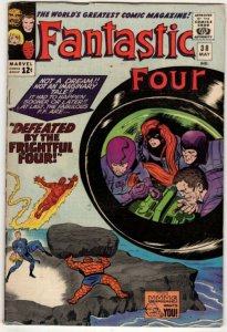 Fantastic Four #38 - 2nd App MEDUSA DEFEATED BY THE FRIGHTFUL FOUR!