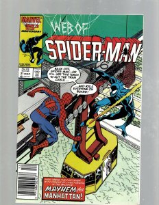 12 Web of Spider-Man Marvel Comic Books #2 4 5 6 11 13 14 19 21 23 24 29 GB2