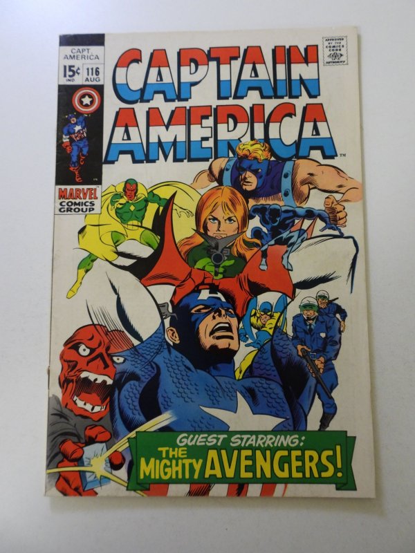 Captain America #116 (1969) VF- condition