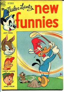 NEW FUNNIES #152-WOODY WOODPECKER-GOLF COVER VF