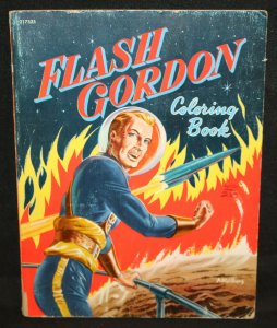 Flash Gordon Coloring Book by Whitman (Grade: FN) 1952