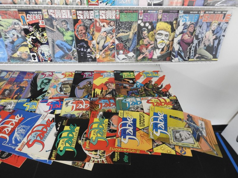 Huge Lot 170+ Comics W/ New Mutants, Iron Man, Sable, +More! Avg FN/VF Condition