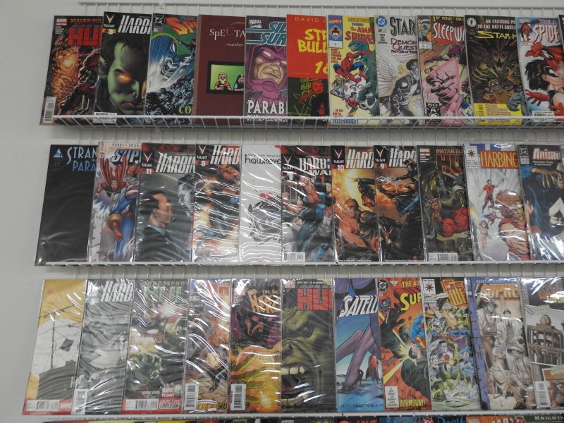 Huge Lot 150+ Comics W/ Hulk, Spider-man, Superman+ Beautiful Avg VF- Condition!