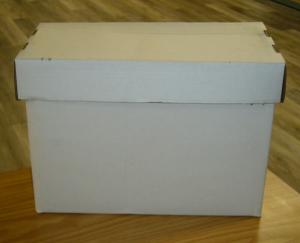 600 Backing Boards + Short Box + Lid - comic supplies backer lot packing protect