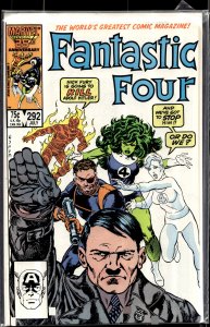 Fantastic Four #292 (1986) Fantastic Four