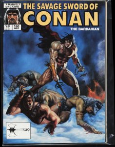 The Savage Sword of Conan #160 (1989) Conan