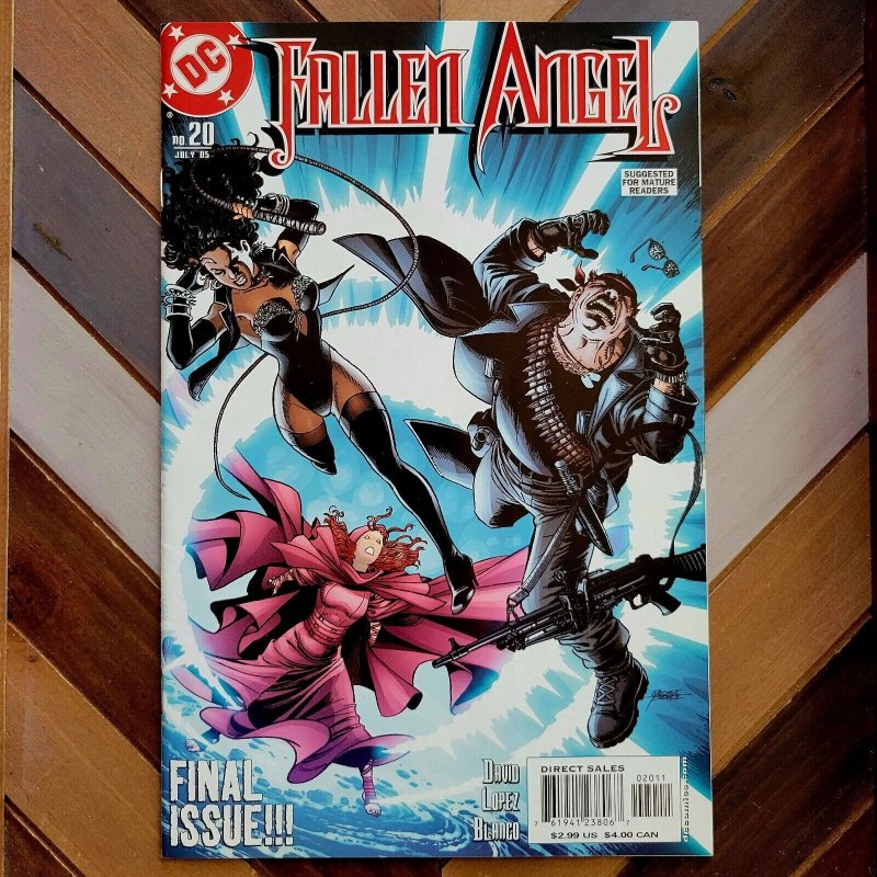 FALLEN ANGEL #17, 18, 19, 20 Set of 4 (DC Comics 2005) Mature