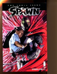Spawn #100 - Death of Angela. Alex Ross Variant Cover. (9.2 OB) 2000 
