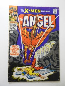 The X-Men #44 (1968) VG- Condition ink fc, 1/2 in spine split