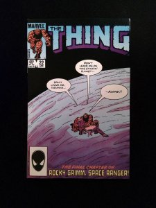 Thing #22  MARVEL Comics 1985 VF+