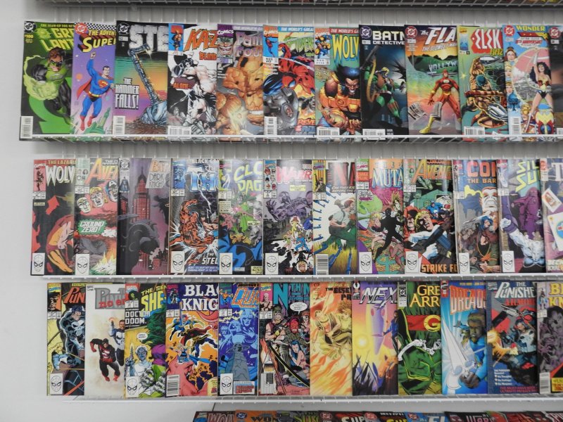 Huge Lot 190+ Comics W/ Spider-Man, Flash, Green Lantern+ Avg Fine Condition!!