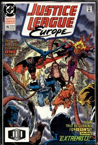 Justice League Europe #15 Direct Edition (1990) Metamorpho