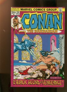 CONAN #20 (6.5) THE BLACK HOUND OF VENGEANCE! 1972