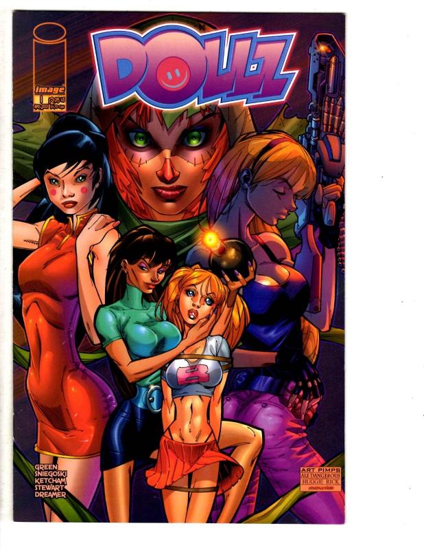 3 Dolls/Dollz Sirius/Image Comic Books # 1 (1) 2 Bartoli Tenuta Green MS8